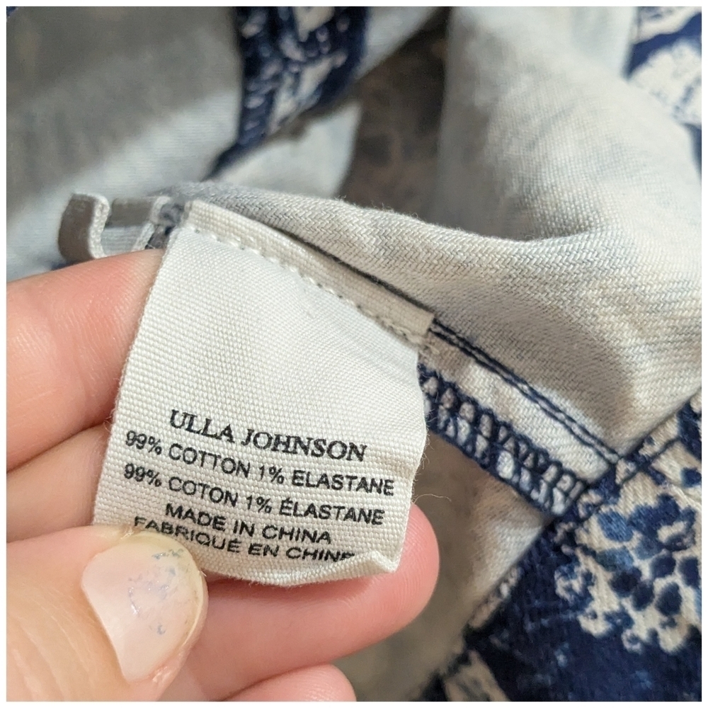 NEW Ulla Johnson Wren Dress In Floral Pat H - Picture 9 of 12